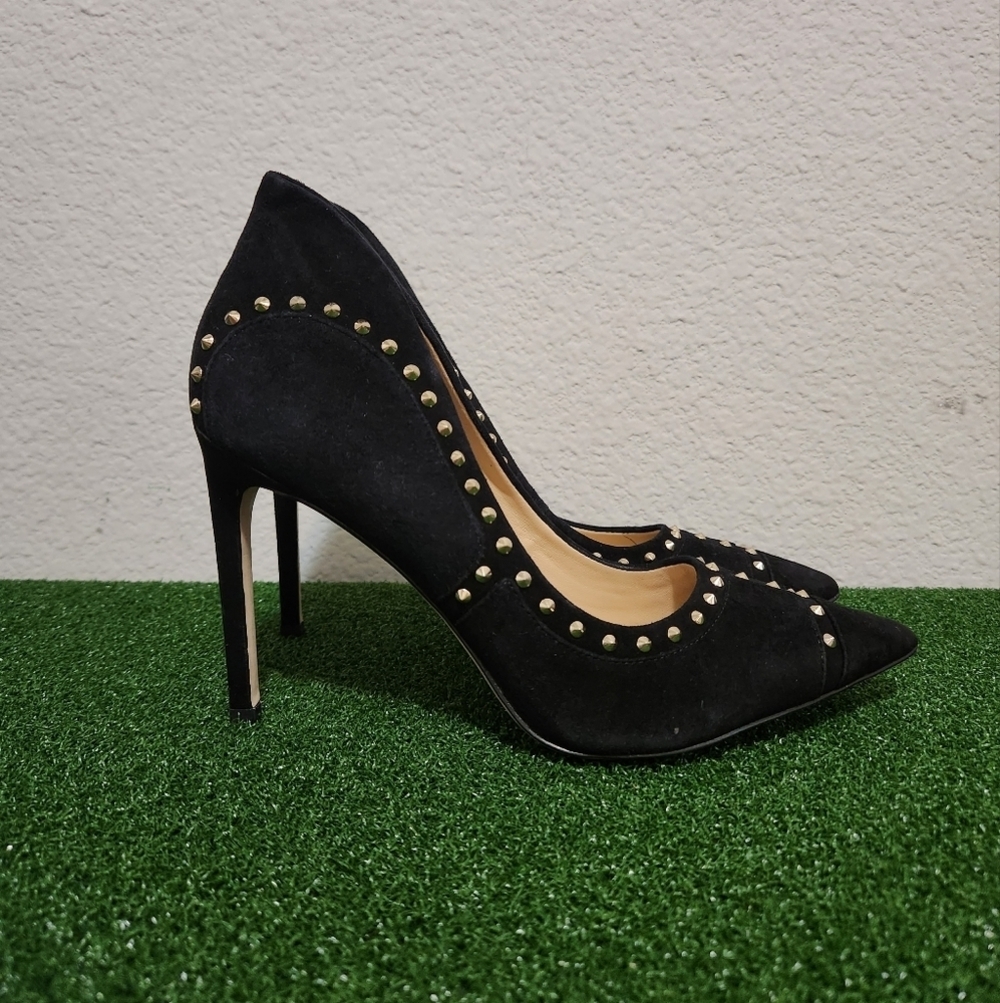 Sam Edelman Women’s Hayden Black Studded Heels size 8.5